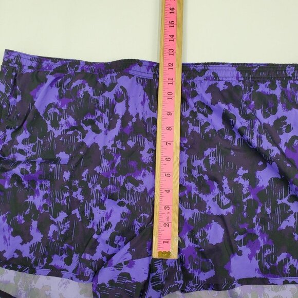 Old Navy Womens Purple Activewear Sweat Shorts Size 2XL Semi-Fitted Drawstring - Picture 10 of 11